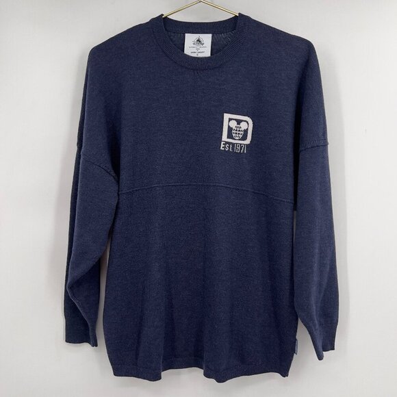 Disney Parks Spirit Jersey Walt Disney World Est 1971 Wool Unisex Sweater S - Picture 1 of 8